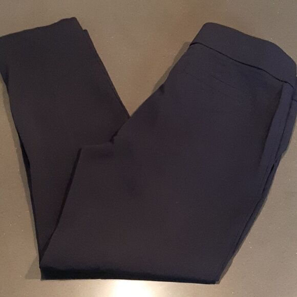 Kim Rogers Navy Pull On Pants - Picture 1 of 8